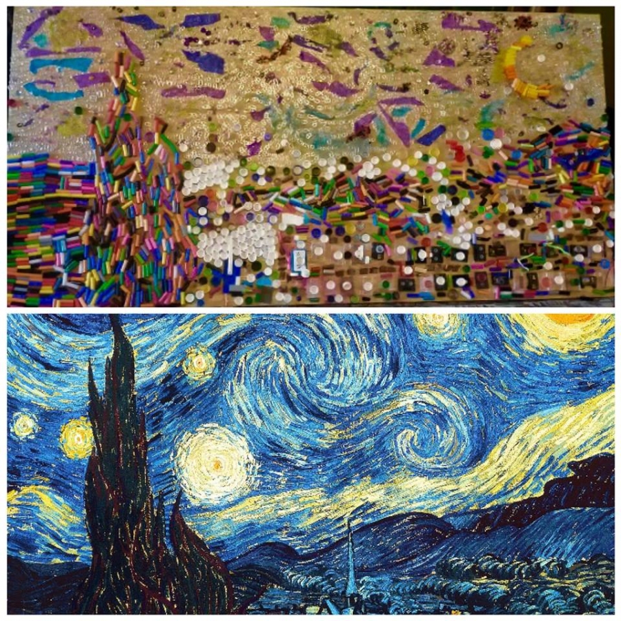 Starry Night- Recycled
